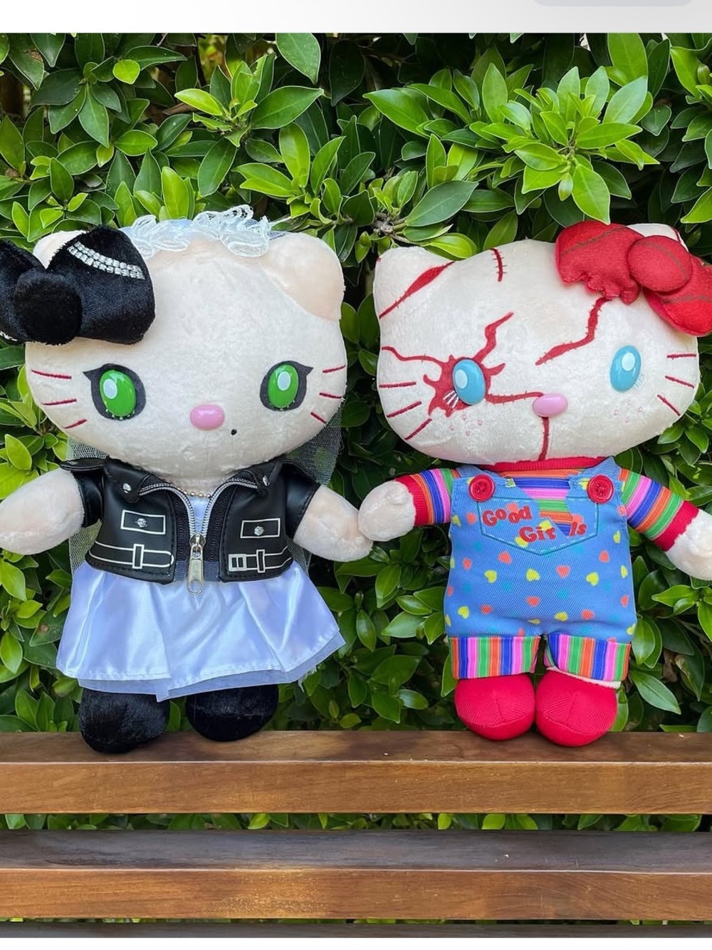 Hello Kitty Plush Pair Chucky x tiff